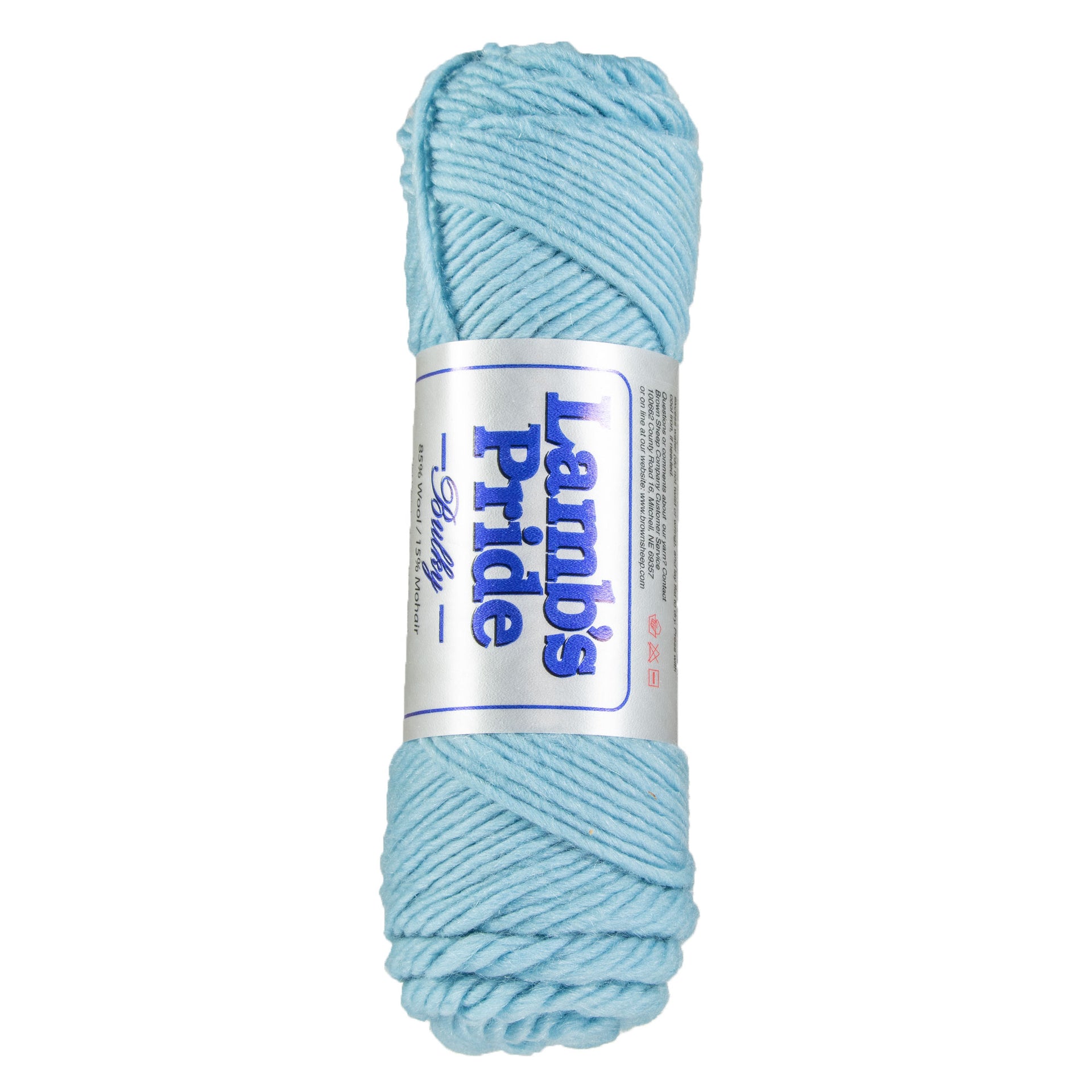 Brown Sheep Lamb's Pride Bulky Yarn - M156 - Aqua Inlet - Zoom Image
