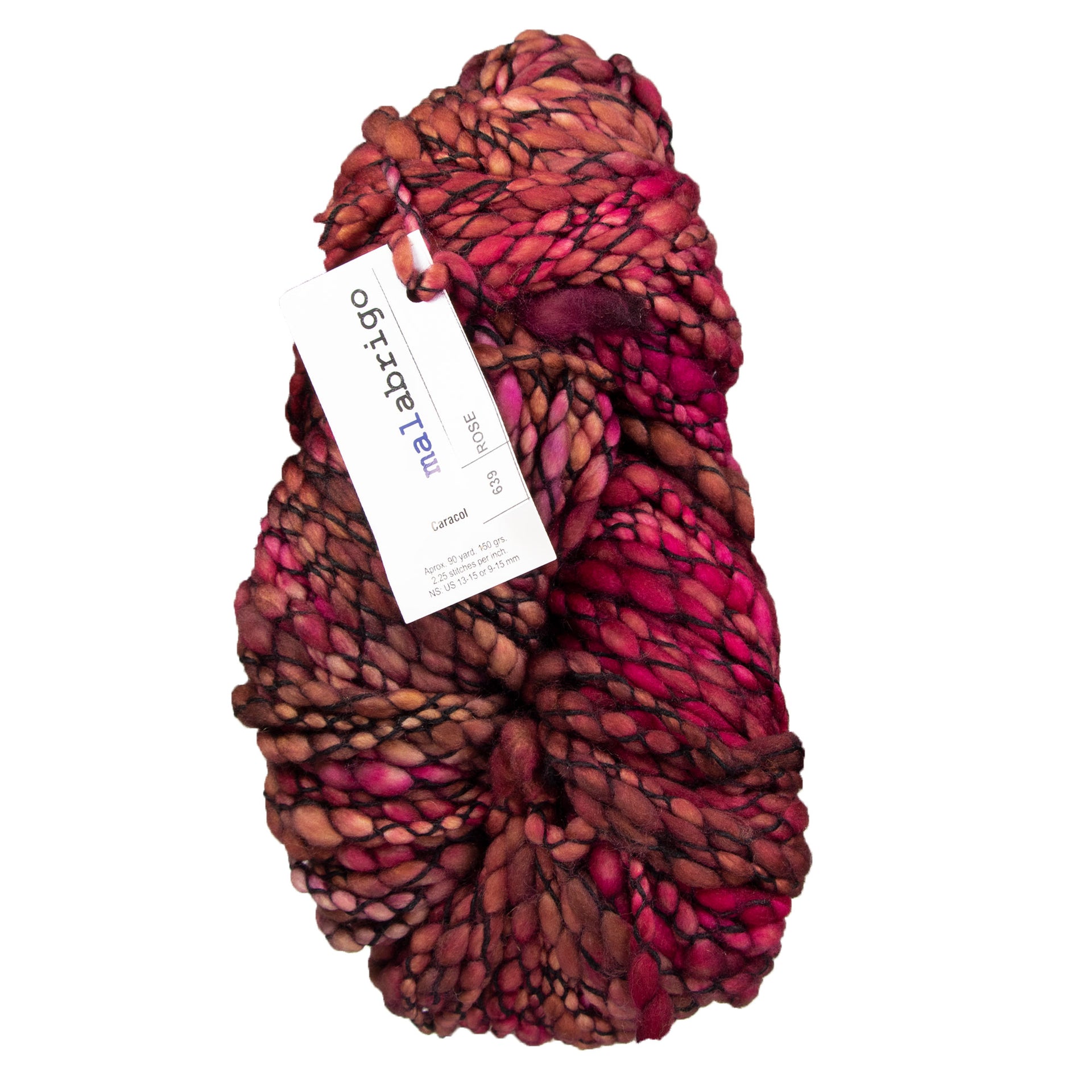 Malabrigo Caracol Yarn - 639 Rose - Zoom Image
