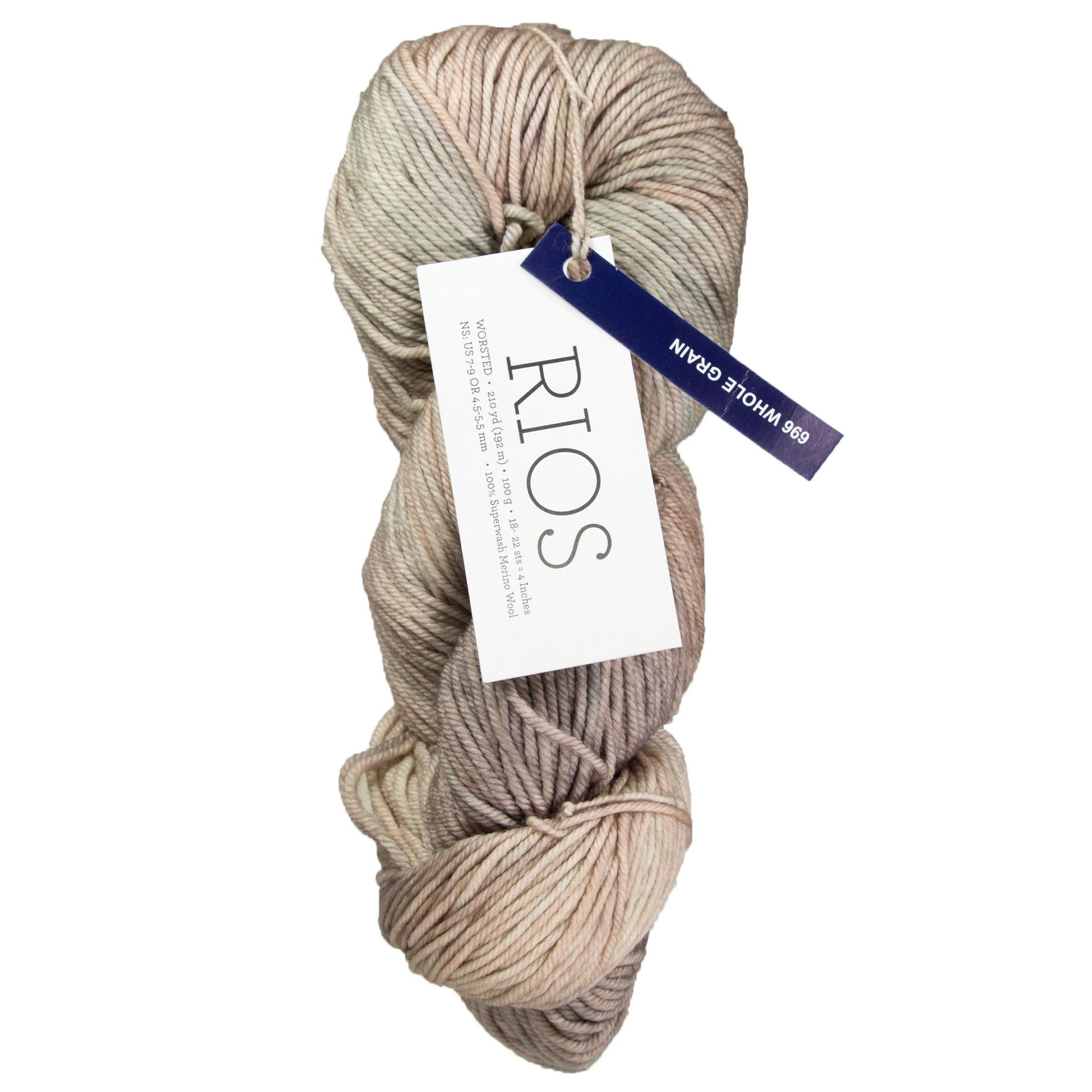Malabrigo Rios Yarn - 696 Whole Grain - Zoom Image
