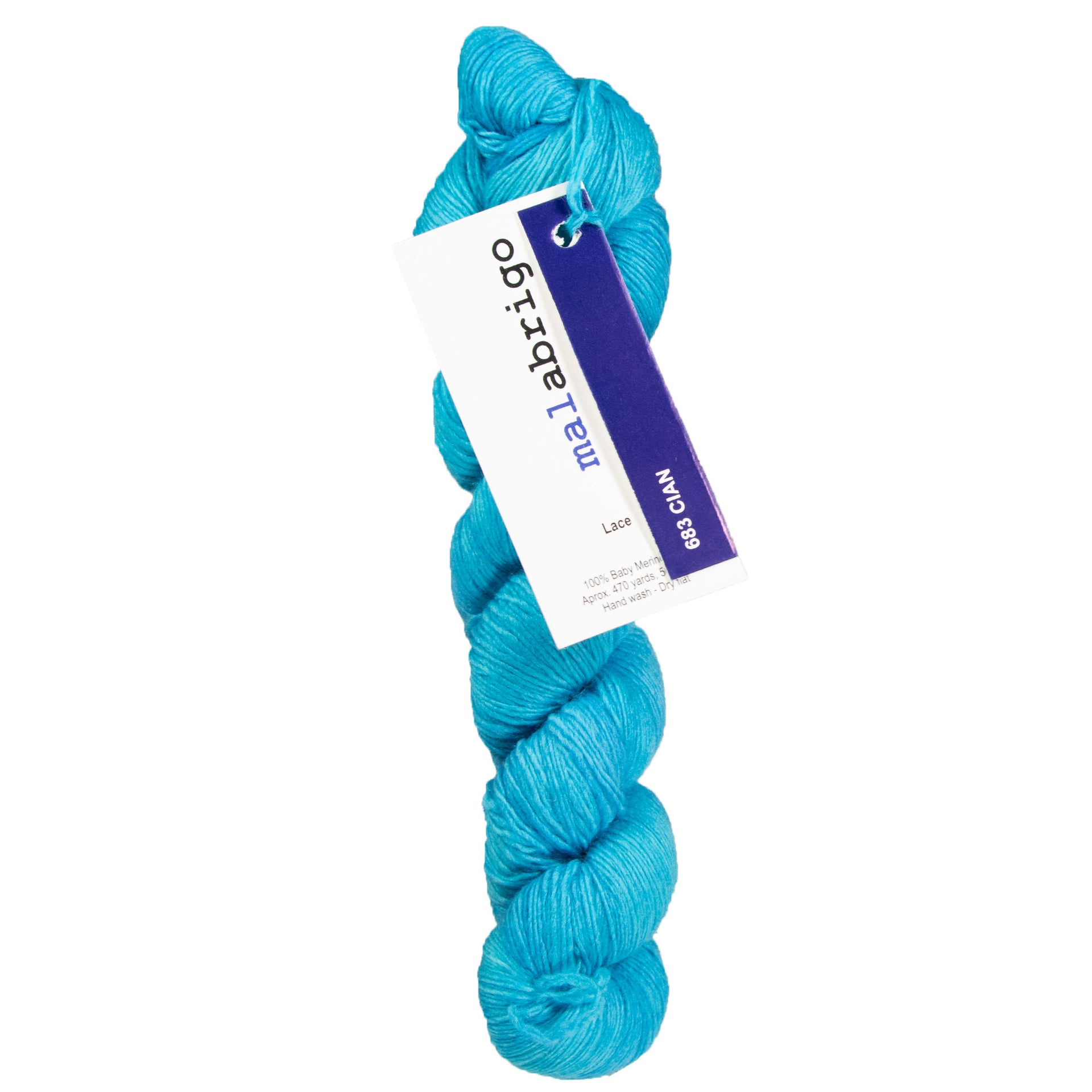Malabrigo Lace Yarn - 683 Cian - Zoom Image
