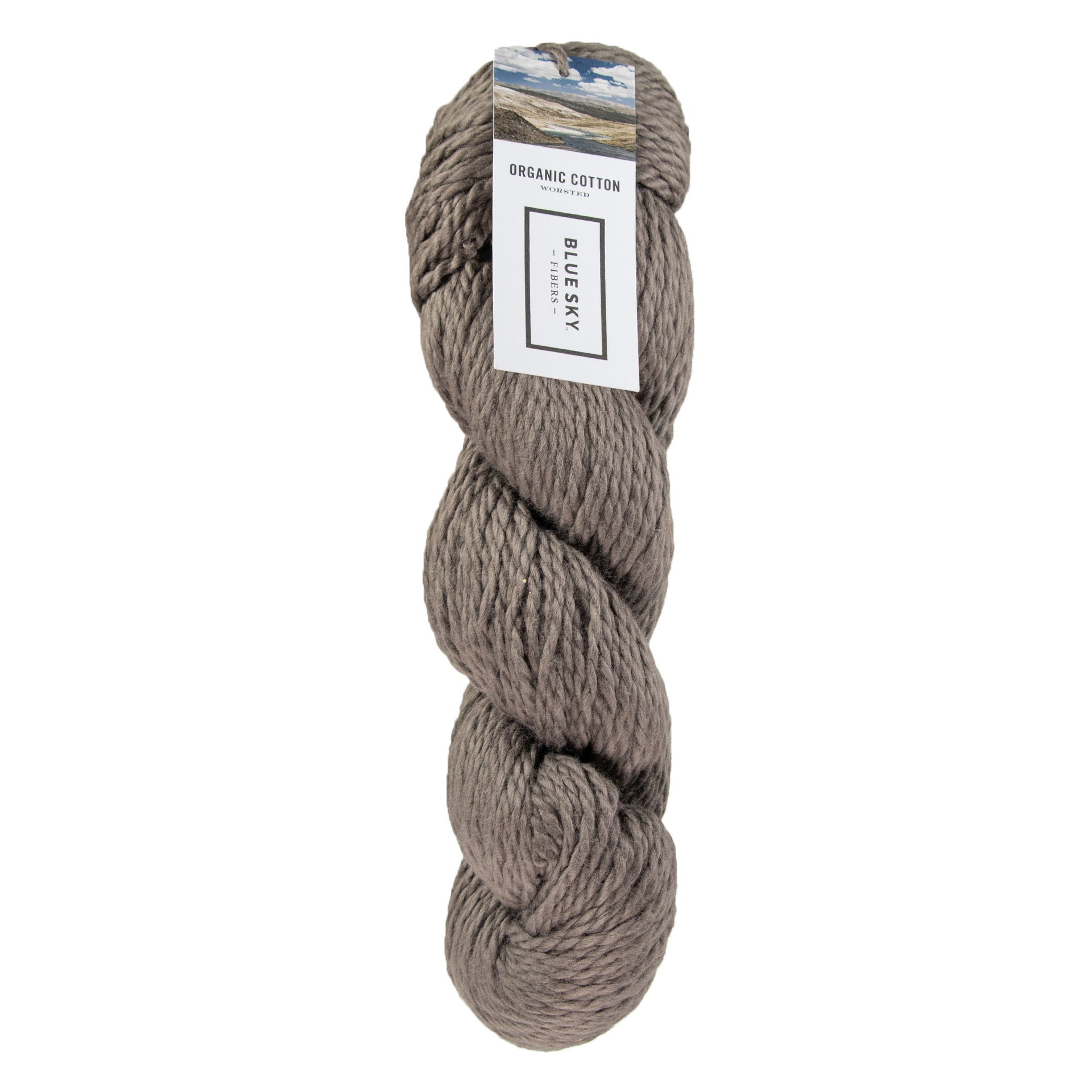 Blue Sky Fibers Organic Cotton Yarn - 648 - Plum Dusk - Zoom Image
