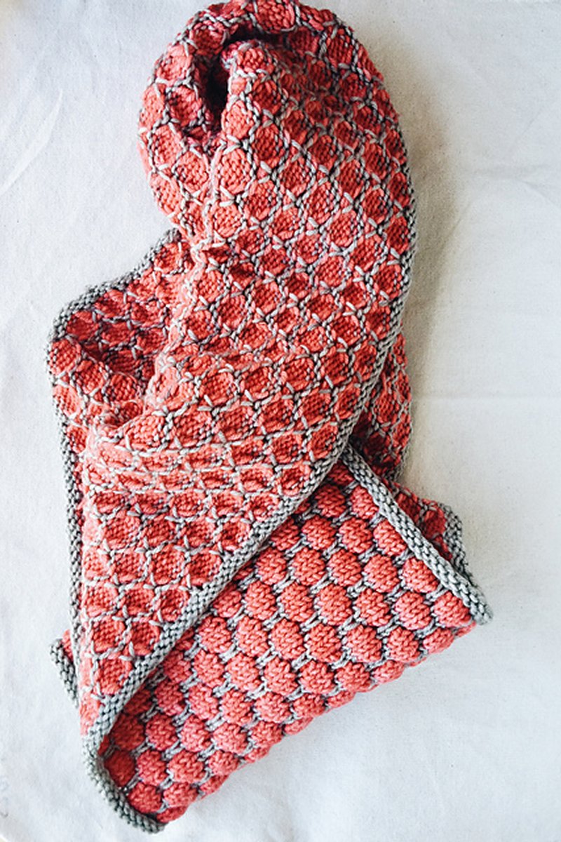 Madelinetosh Tosh Patterns - Bubble Wrap Cowl - PDF Download - Extra Image