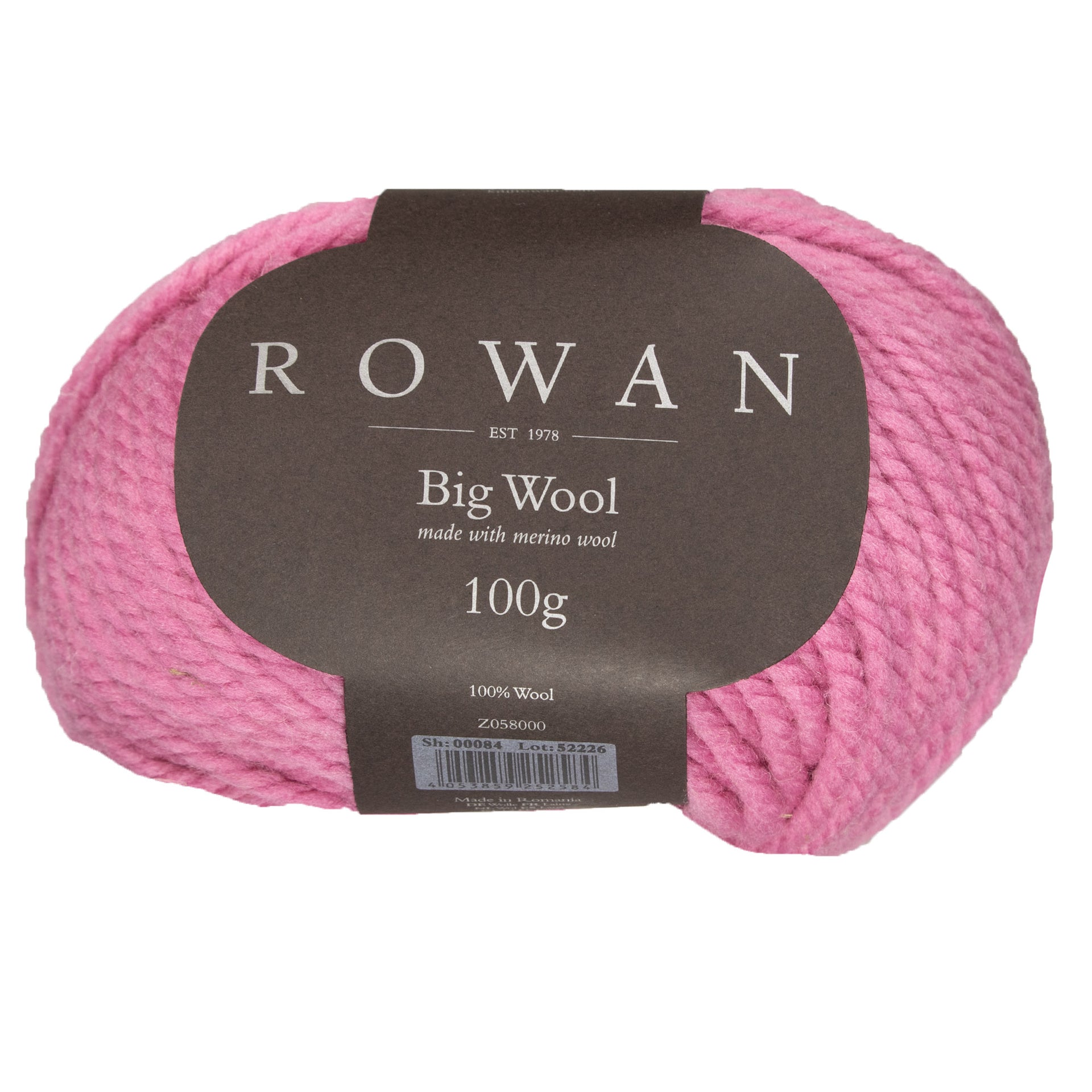 Rowan Big Wool Yarn - 84 Aurora Pink - Zoom Image
