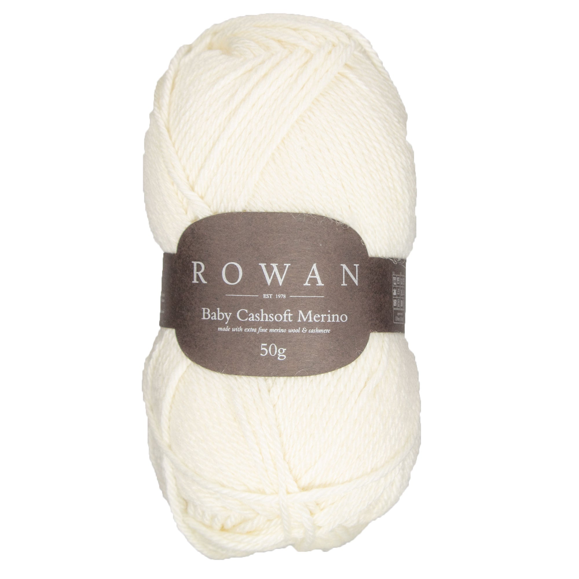 Rowan Baby Cashsoft Merino Yarn - 102 Cream - Zoom Image
