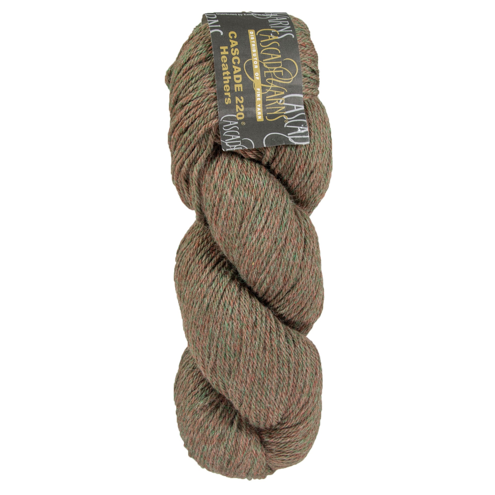 Cascade 220 Yarn - 9696 Copper Heather - Zoom Image
