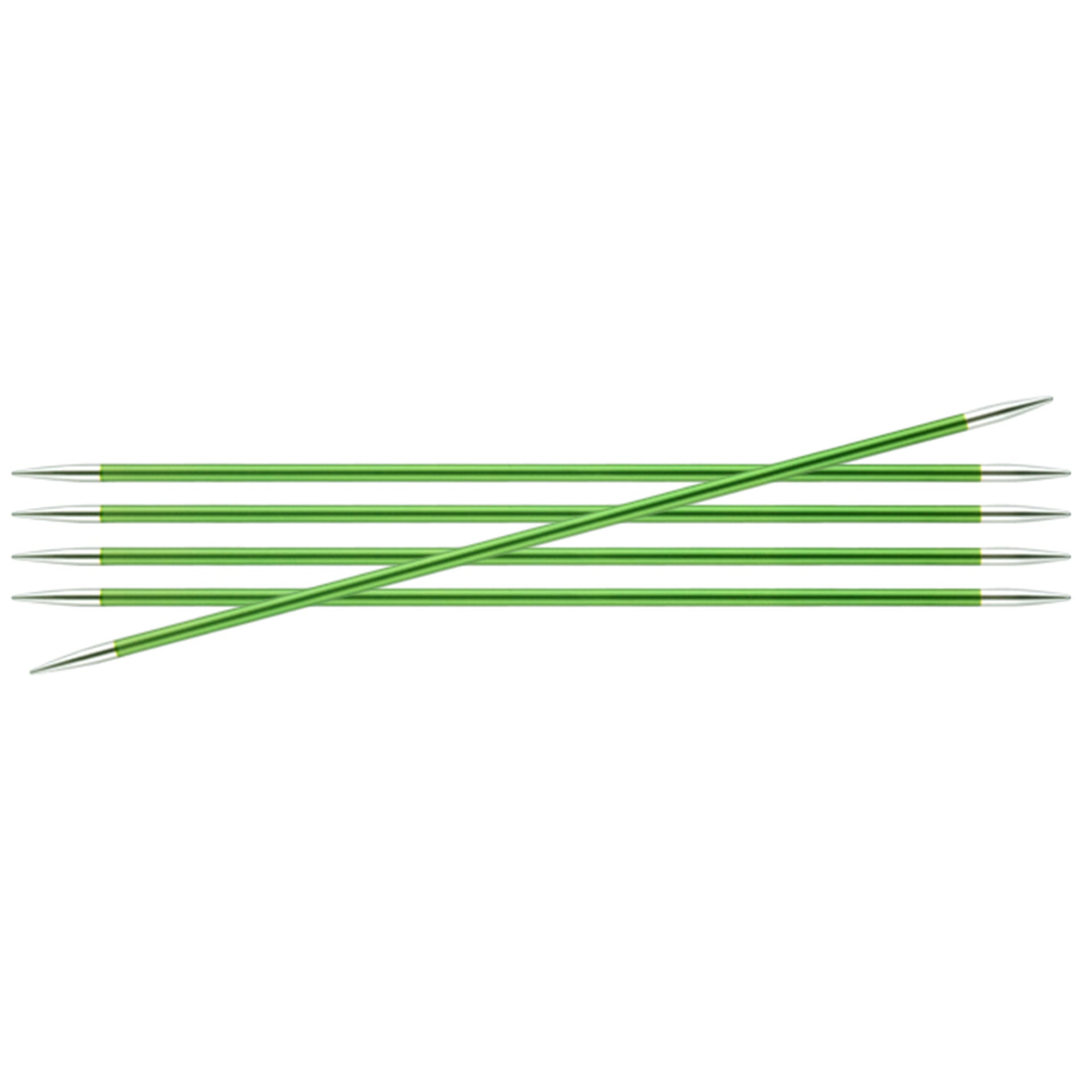 KnitPro Zing Double Pointed Needles - US 4 (3.50mm) - 6" Chrysolite - Zoom Image
