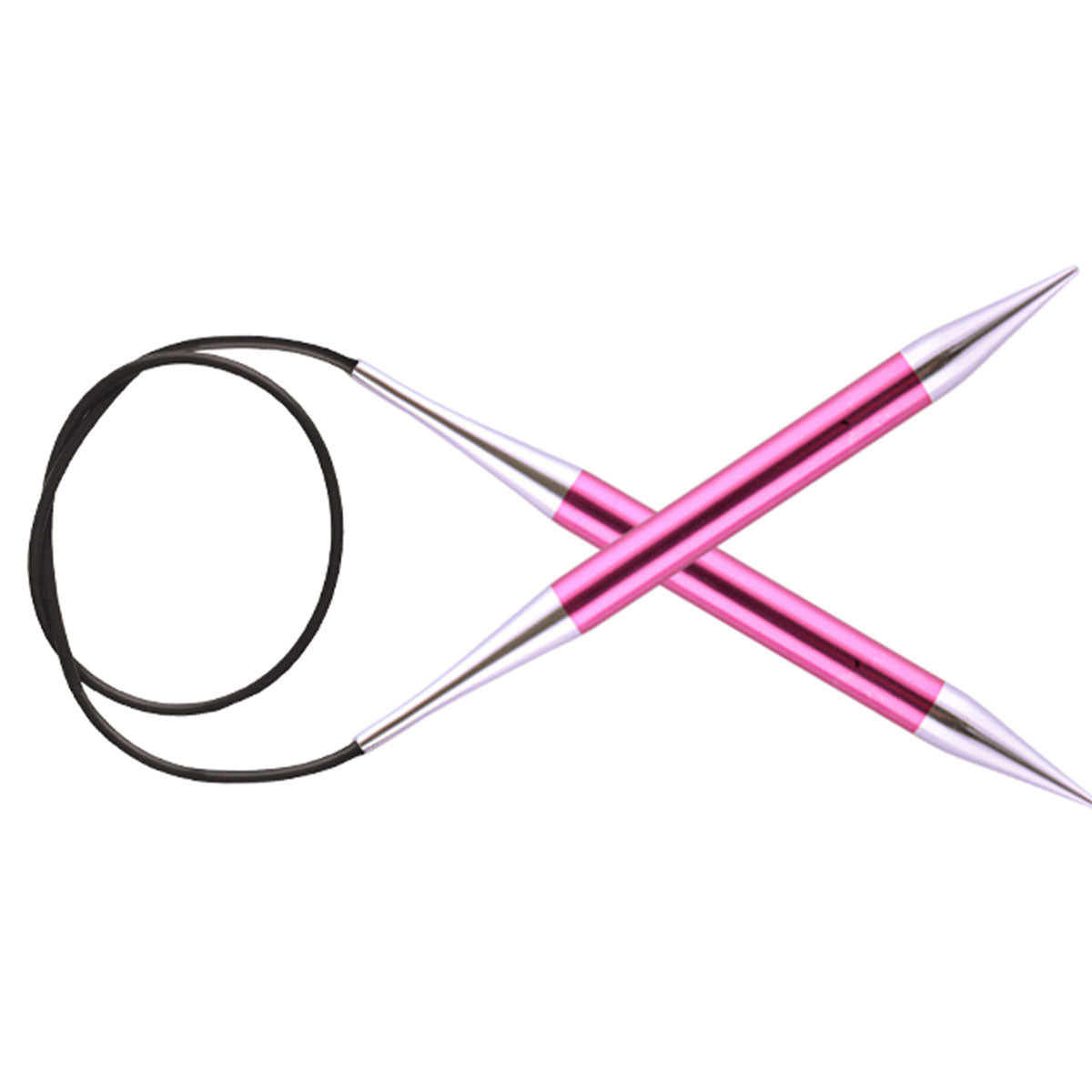 KnitPro Zing Fixed Circular Needles - US 15 (10.0mm) - 47" Ruby - Extra Image
