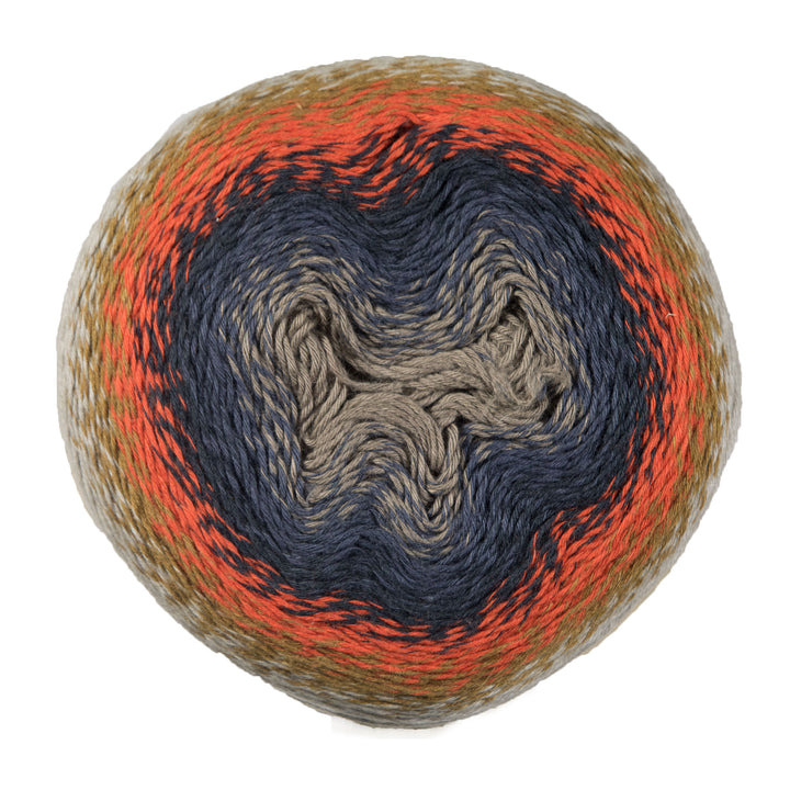 Scheepjes Whirl Yarn - 771 Jumpin' Jaffa Pop - Zoom Image