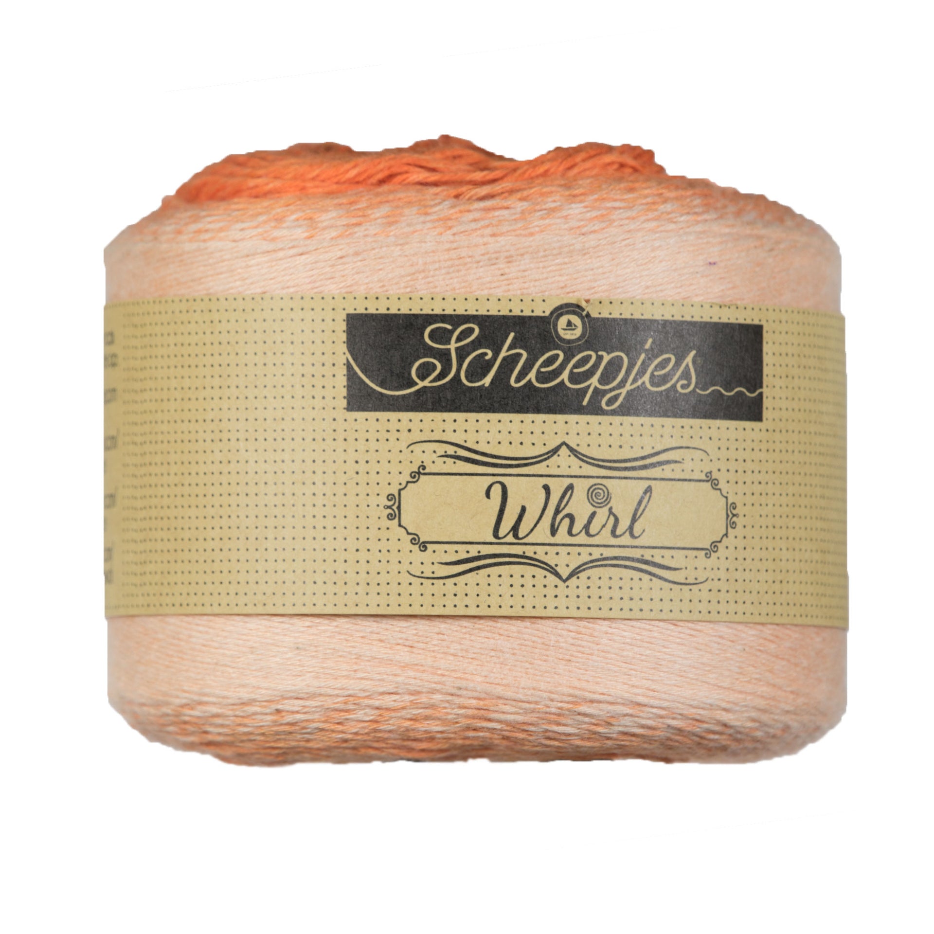 Scheepjes Whirl Yarn - 554 Tangerine Tambourine - Zoom Image
