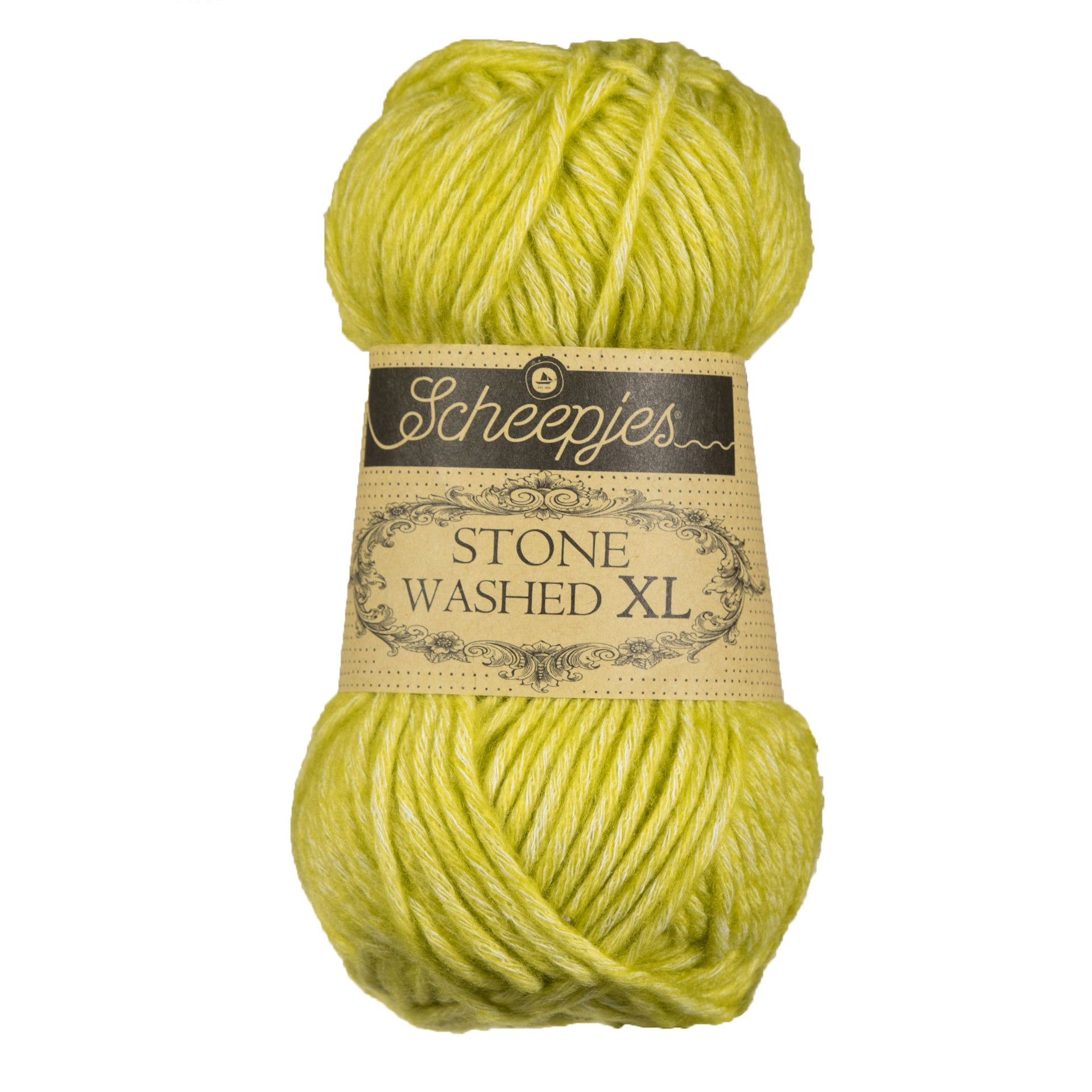 Scheepjes Stone Washed XL Yarn - 852 Lemon Quartz - Zoom Image
