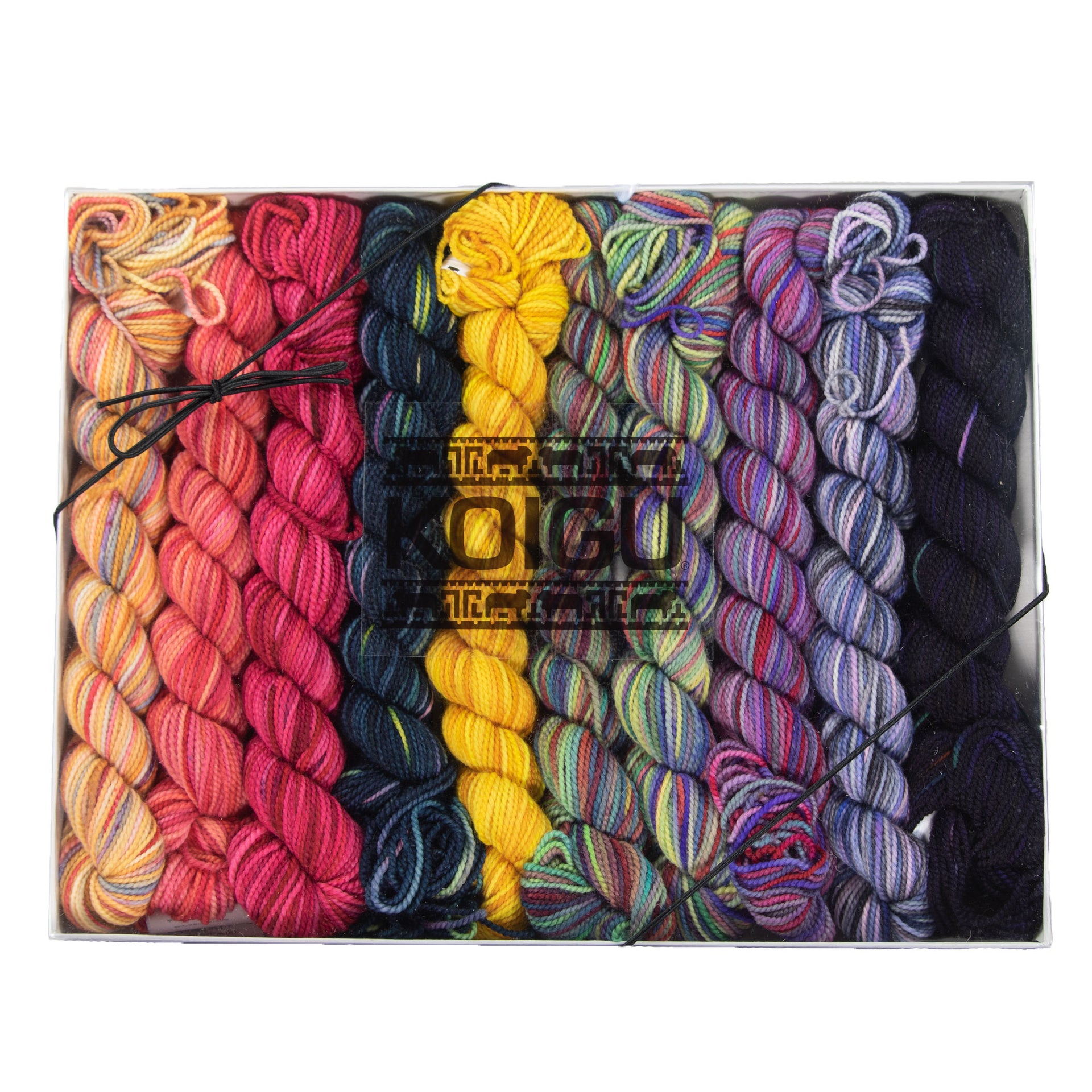 Koigu Pencil Box Yarn - Dance Club - Zoom Image
