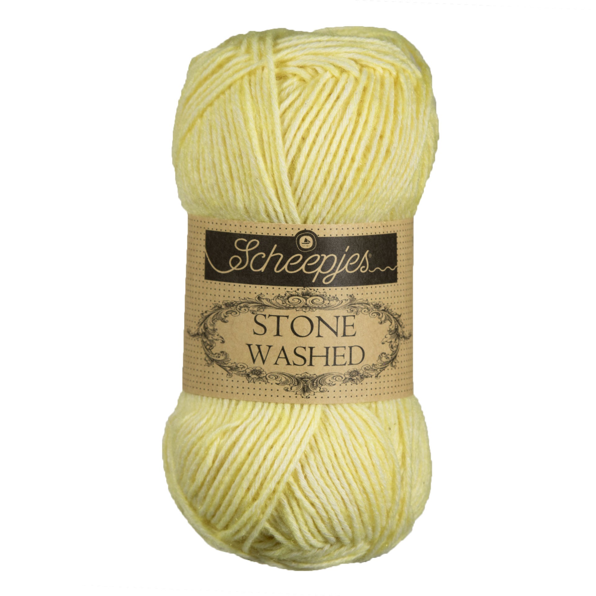 Scheepjes Stone Washed Yarn - 817 Citrine - Zoom Image
