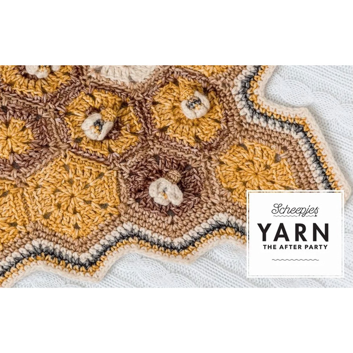 Scheepjes YARN The After Party Patterns - 08 - Honey Bee Blanket - Extra Image
