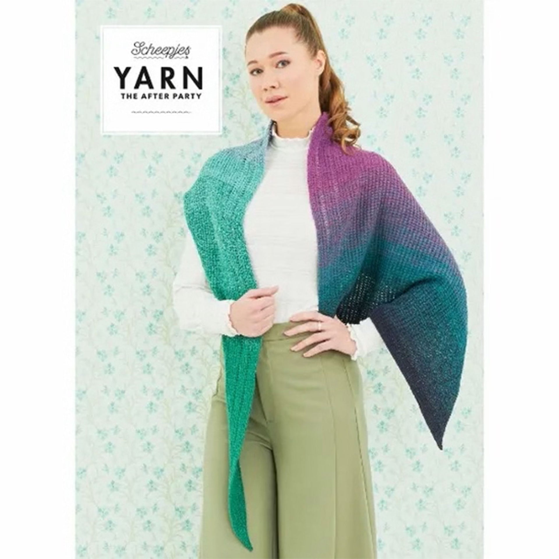 Scheepjes YARN The After Party Patterns - 32 - Exclamation Shawl - Zoom Image
