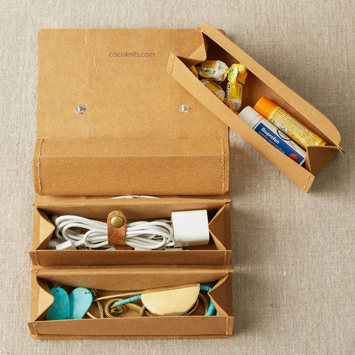 Cocoknits Accessory Roll- Kraft - Extra Image
