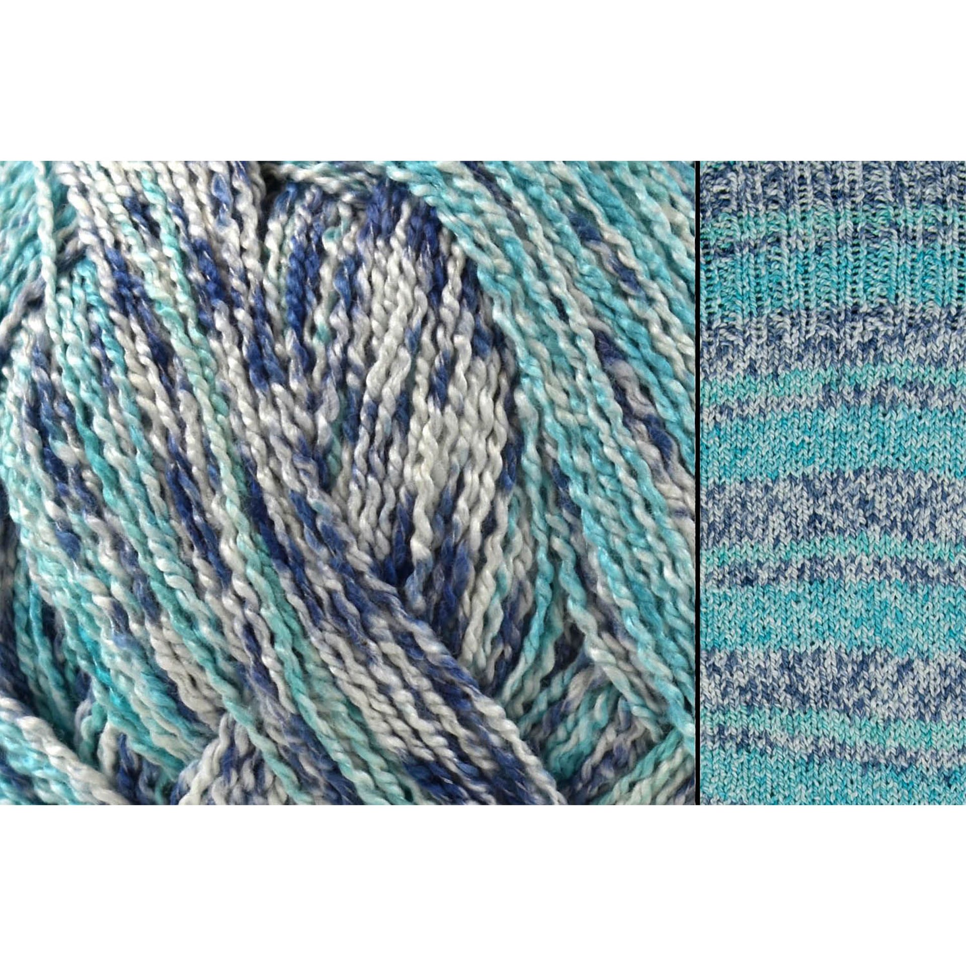 Universal Yarn Bamboo Pop Socks Yarn - 402 Acid Wash - Zoom Image
