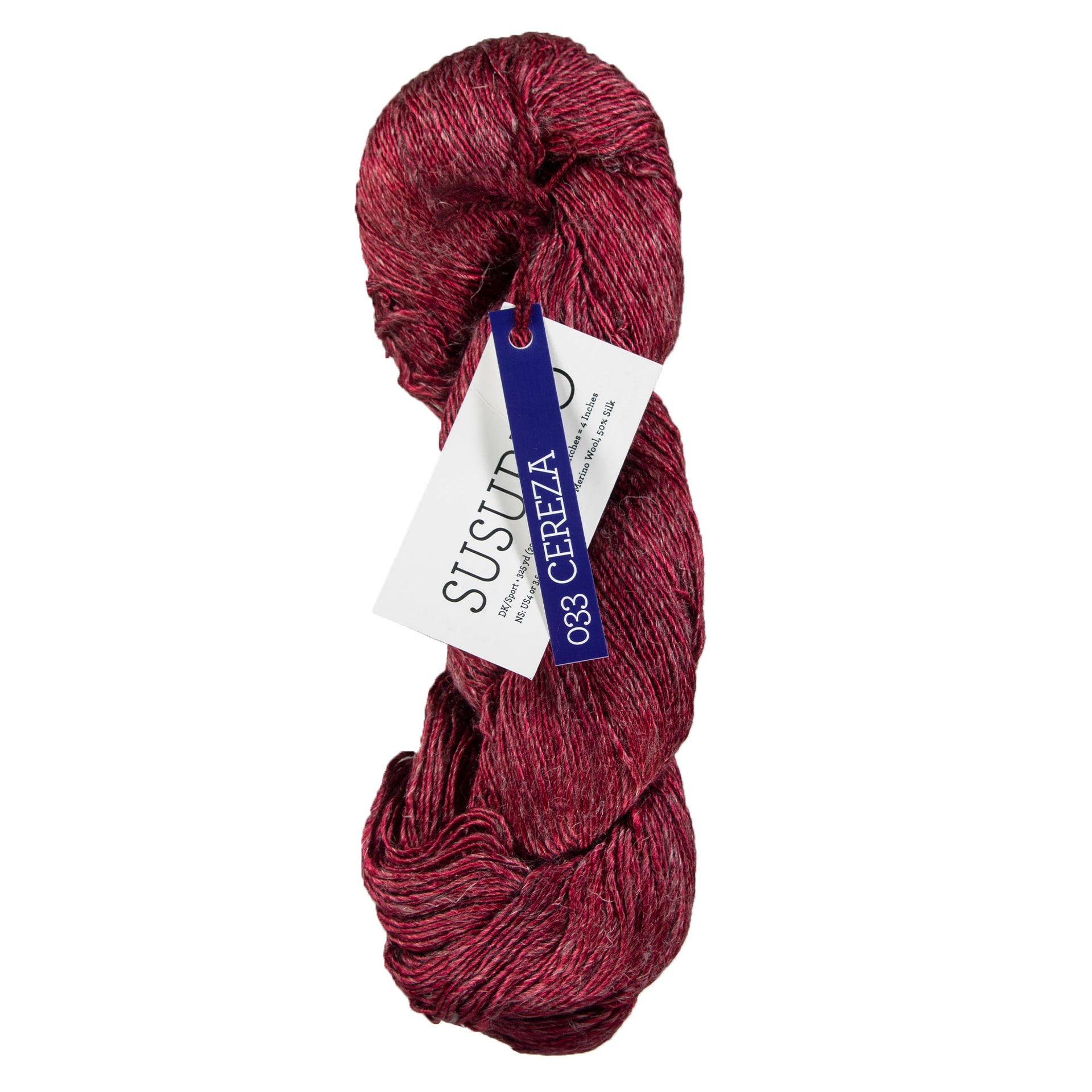 Malabrigo Susurro Yarn - 033 Cereza - Zoom Image
