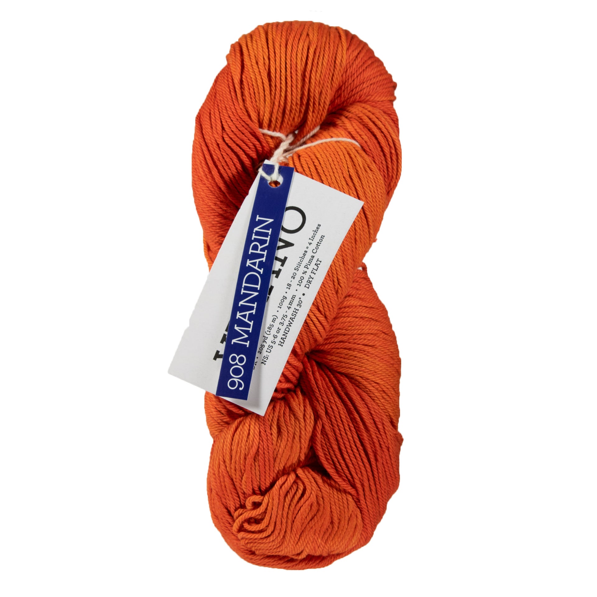 Malabrigo Verano Yarn - 908 Mandarin - Zoom Image

