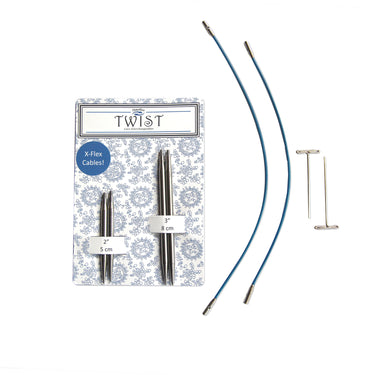 ChiaoGoo TWIST Interchangeable Short Tips Combo Pack Needles - US 4 (3.5mm) - Zoom Image