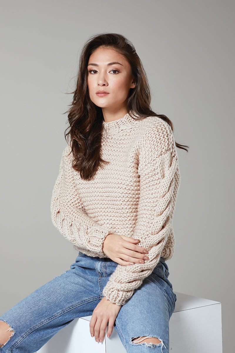 Rowan Mode at Rowan: Big Wool Textures Patterns - Dream - PDF Download - Extra Image
