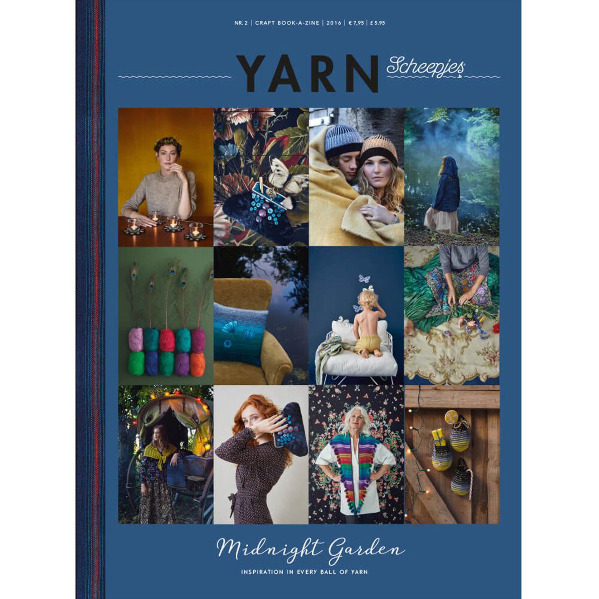 Scheepjes YARN Bookazine - Number 2 - Midnight Garden - Zoom Image
