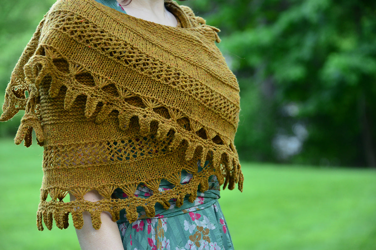 Xandy Peters Patterns - Solarita Shawl - PDF Download - Extra Image