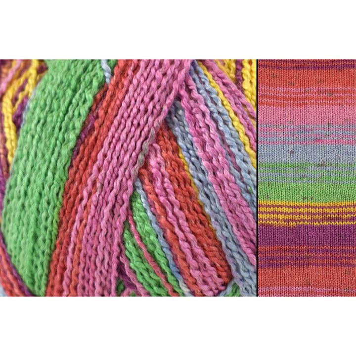 Universal Yarn Bamboo Pop Socks Yarn - 508 Sunset - Extra Image