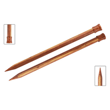 KnitPro Ginger Single Points Needles - US 10.5 (6.5mm) - 10" - Zoom Image