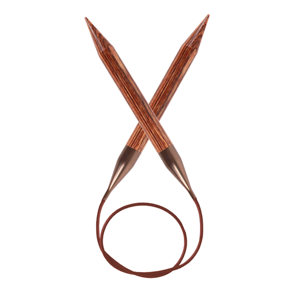 KnitPro Ginger Fixed Circular Needles - US 9 (5.5mm) 40" - Extra Image
