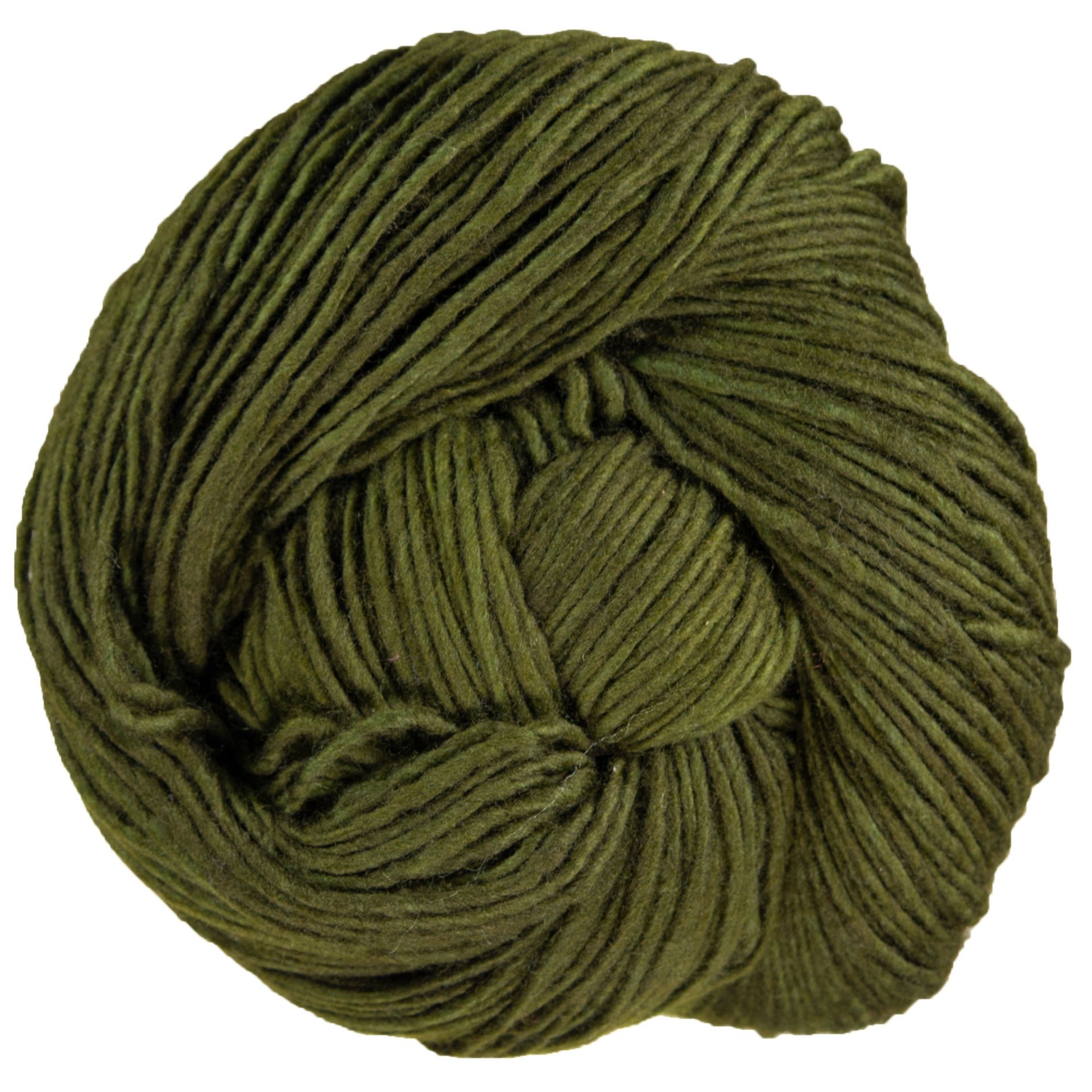 Malabrigo Worsted Merino Yarn - 056 Olive - Zoom Image
