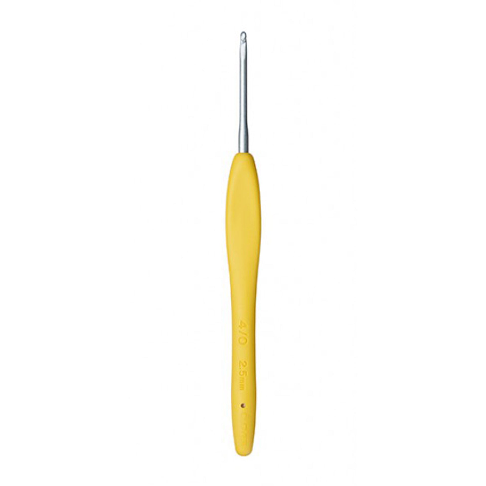 Clover Amour Crochet Hooks- Aluminum Needles - Size C (2.75mm) Yellow - Zoom Image
