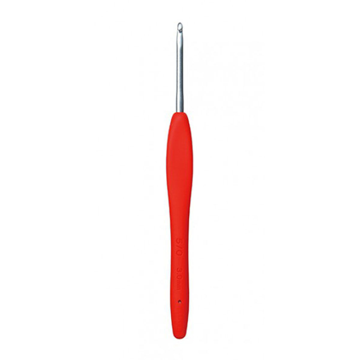 Clover Amour Crochet Hooks- Aluminum Needles - Size E (3.5mm) Red - Extra Image
