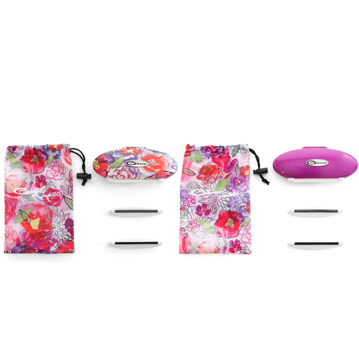 Gleener Fuzz Remover - On the Go Set- Fuscia - Extra Image