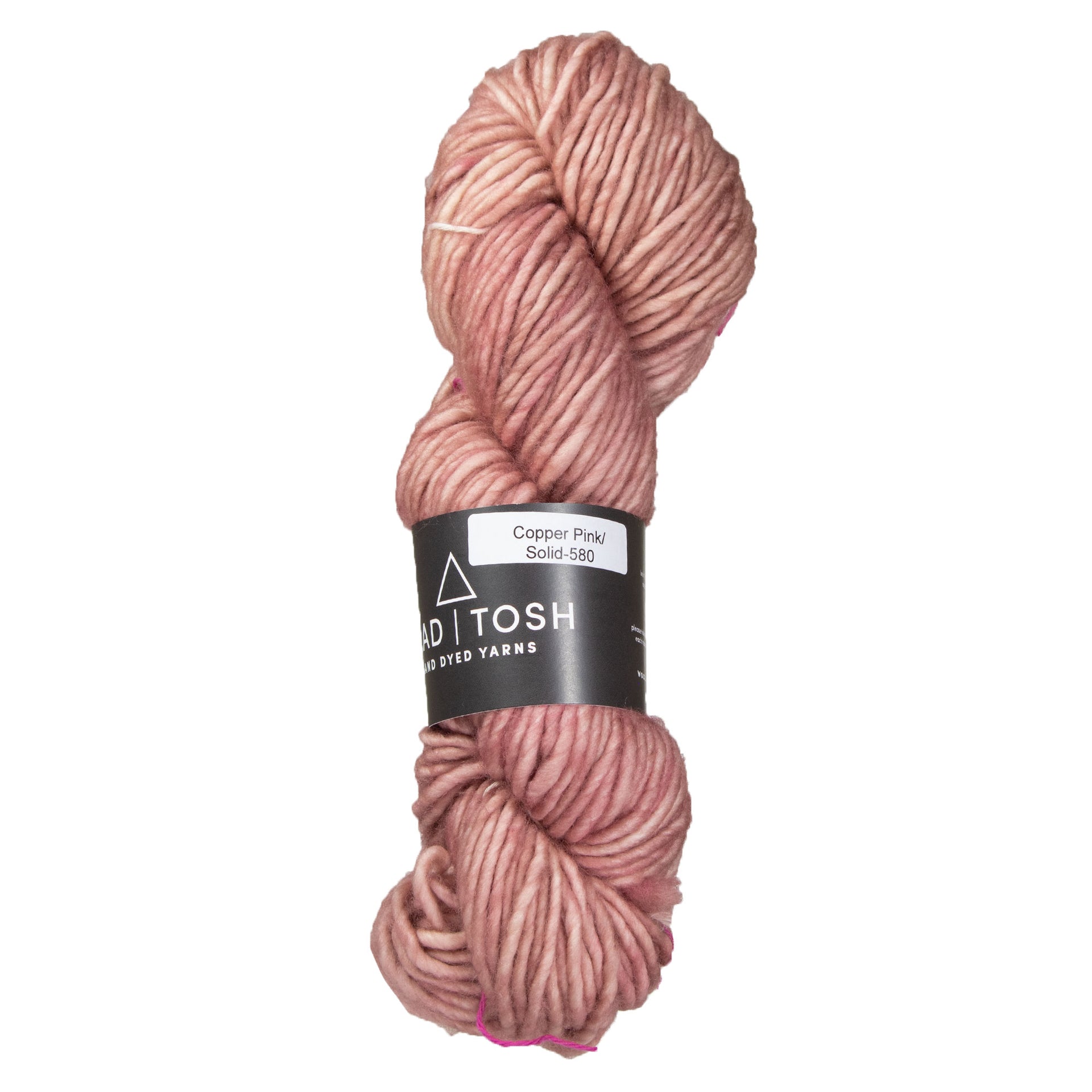 Madelinetosh A.S.A.P. Yarn - Copper Pink (Solid) - Zoom Image
