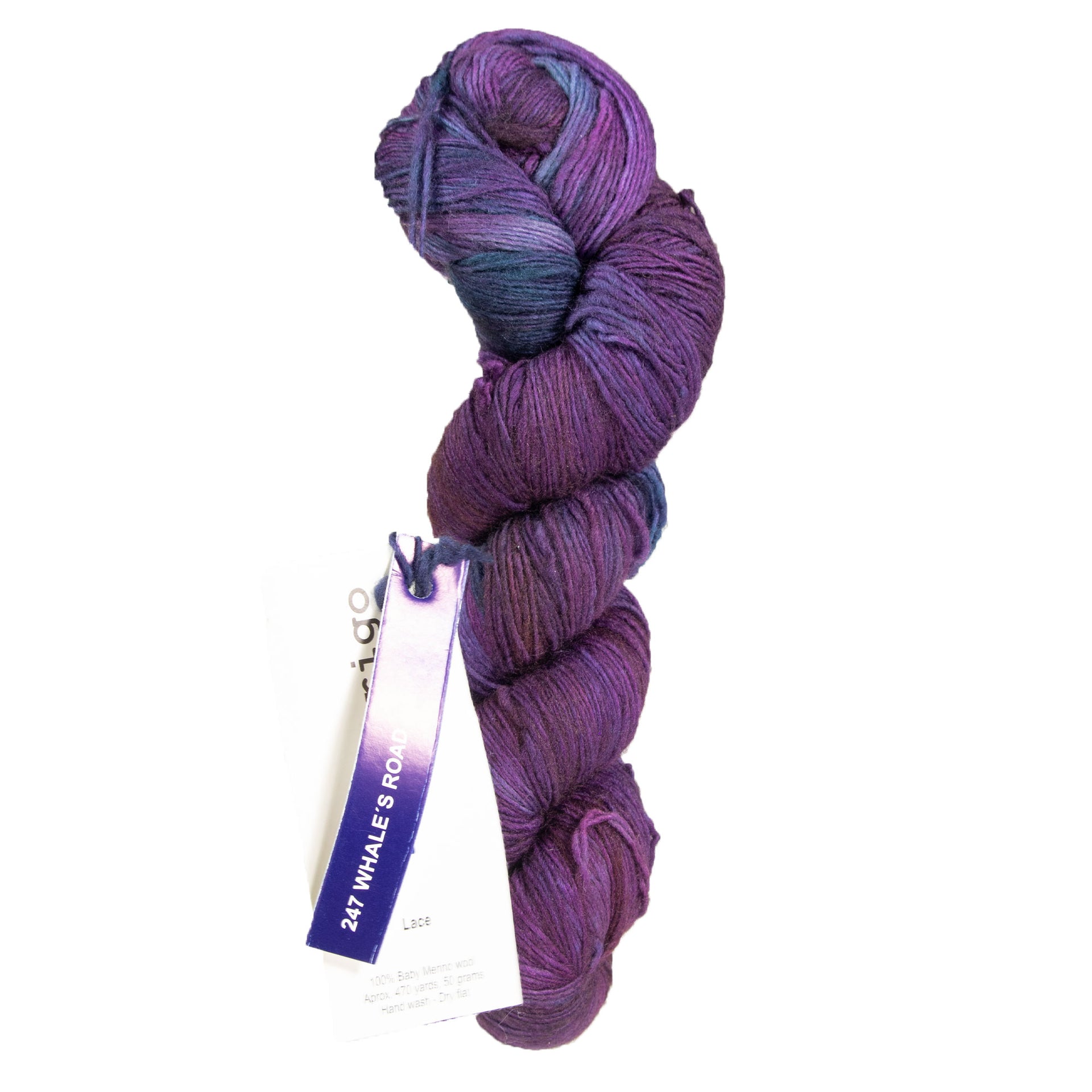 Malabrigo Lace Yarn - 247 Whales Road - Zoom Image
