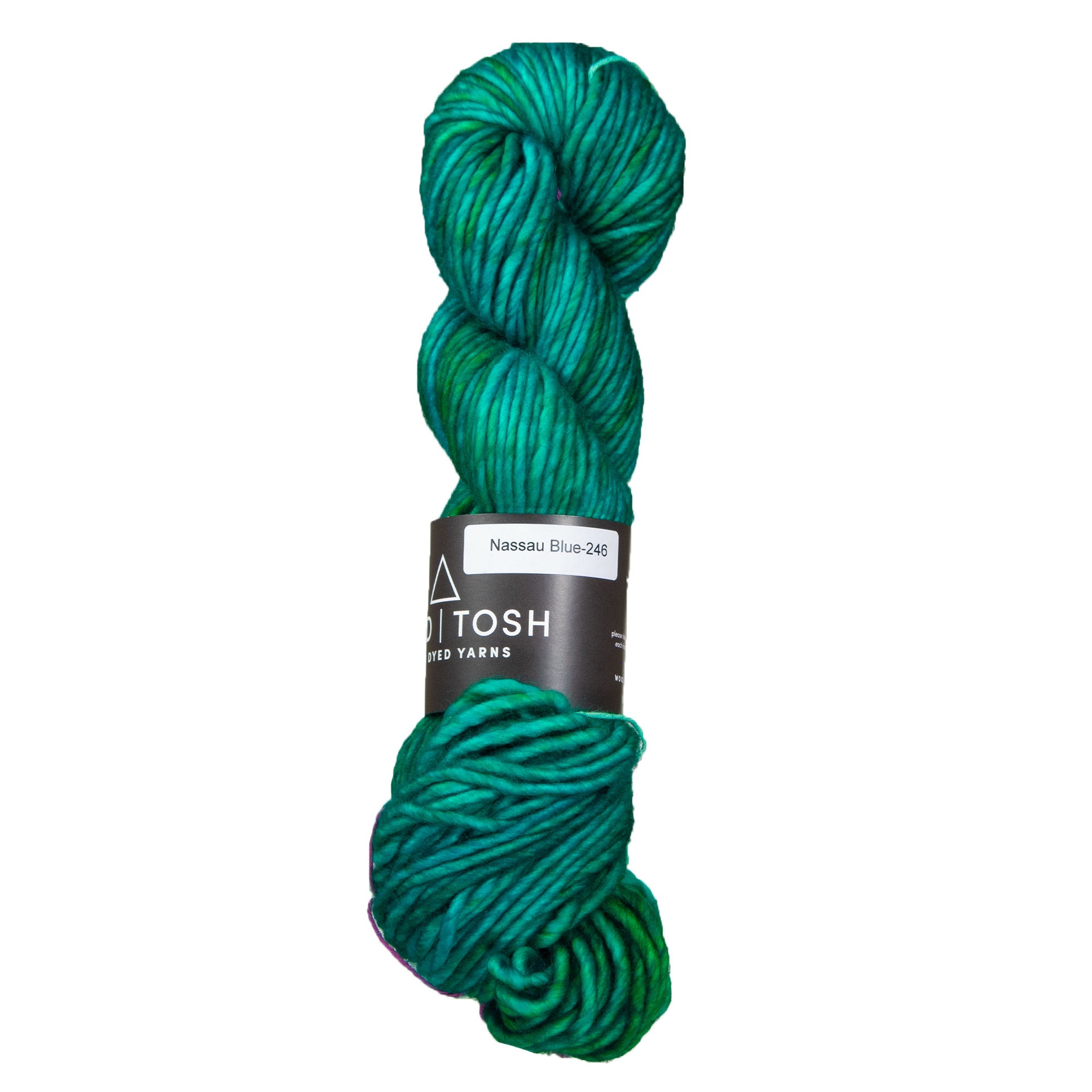 Madelinetosh A.S.A.P. Yarn - Nassau Blue - Zoom Image
