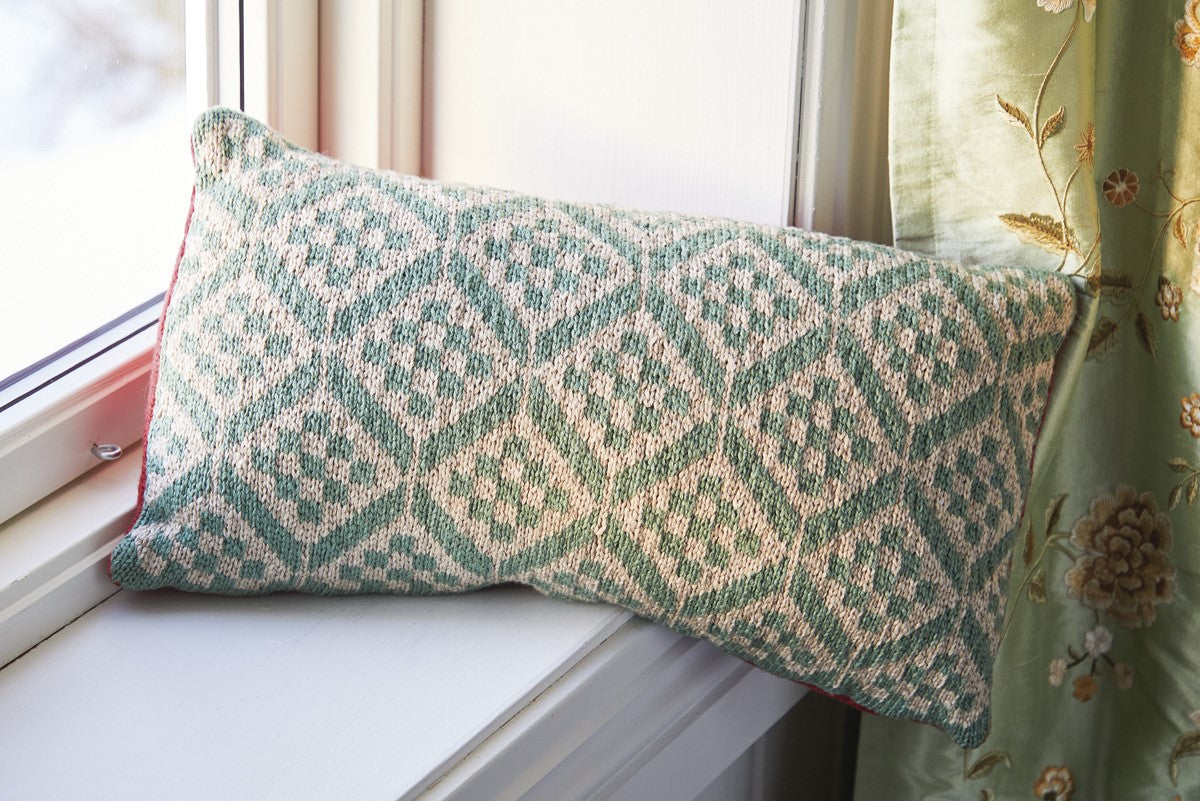 Rowan Arne & Carlos for Rowan Patterns - Truls Cushion - PDF Download - Extra Image

