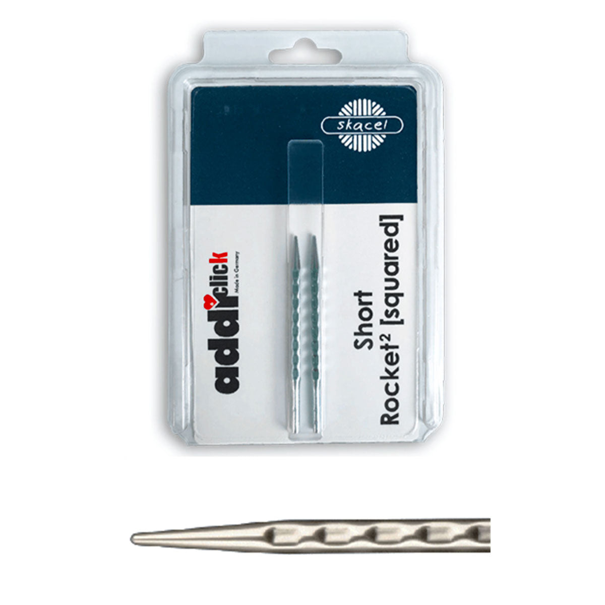 addi Rocket Squared Click Short Tips (4) Needles - US 5 - Extra Image
