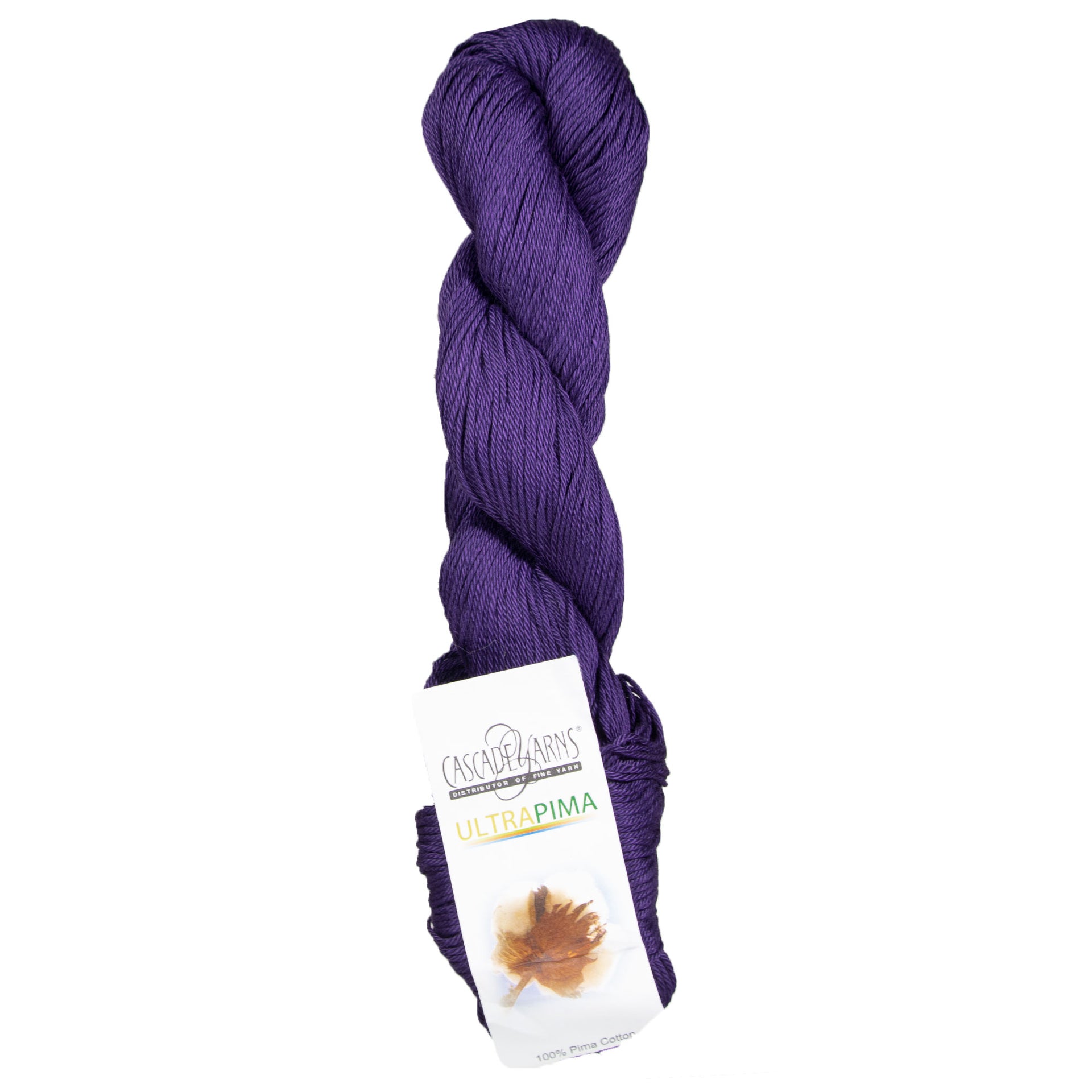 Cascade Yarns Ultra Pima Yarn - 3846 Purple Velvet - Zoom Image
