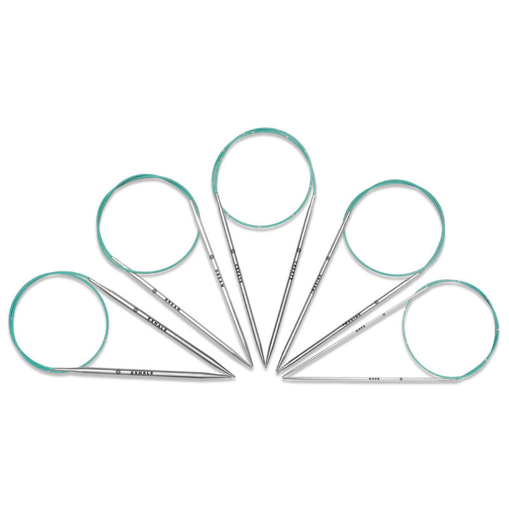 KnitPro Mindful Collection Fixed Circular Needles - 40'' US 11 - Extra Image