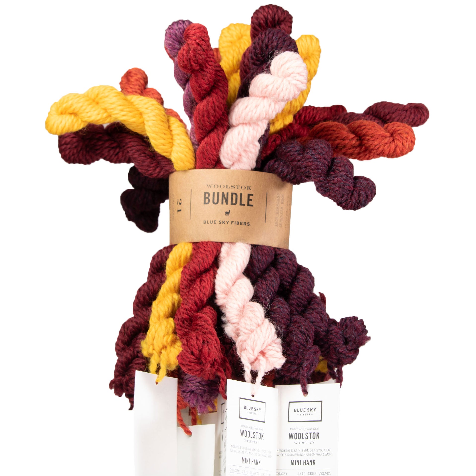 Blue Sky Fibers Woolstok Bundles Yarn - Warm - Zoom Image
