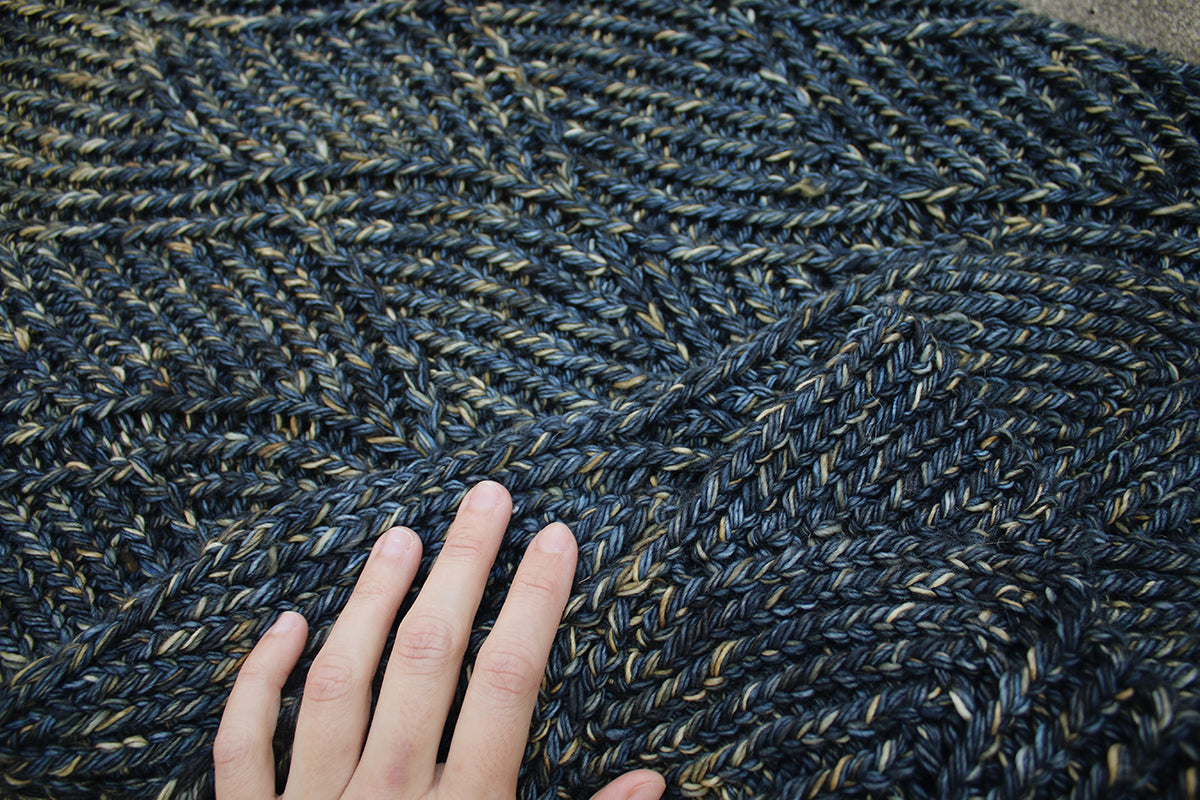 Madelinetosh Tosh Patterns - Rooftop Blanket - PDF Download - Extra Image