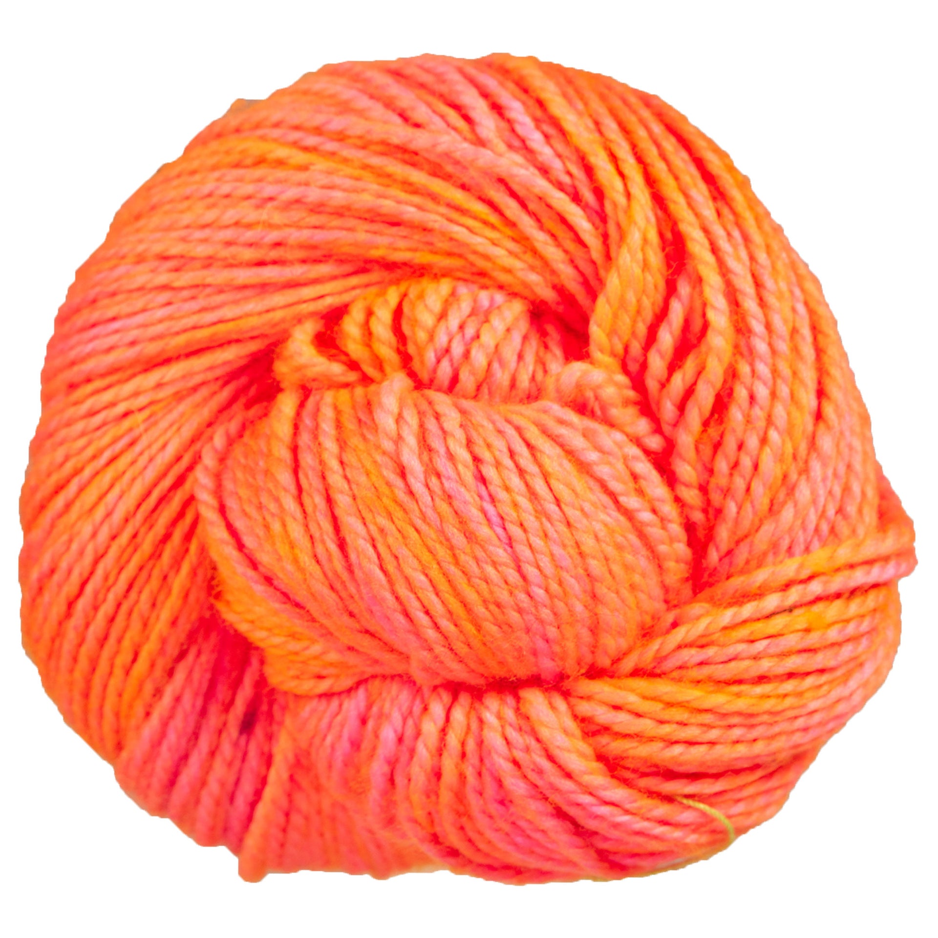 Madelinetosh Farm Twist Yarn - Neon Peach - Zoom Image
