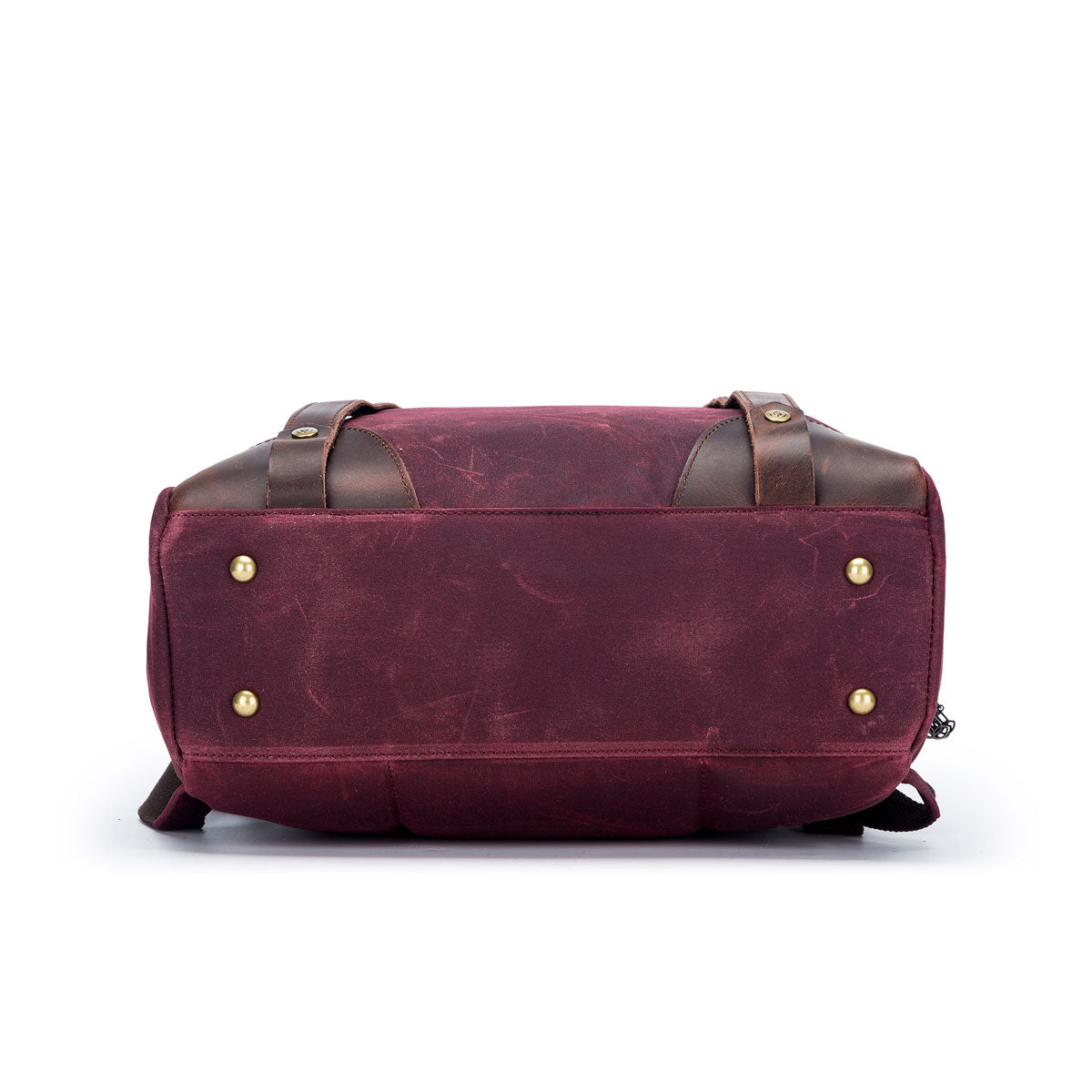 della Q Maker's Canvas Backpack - Red - Extra Image
