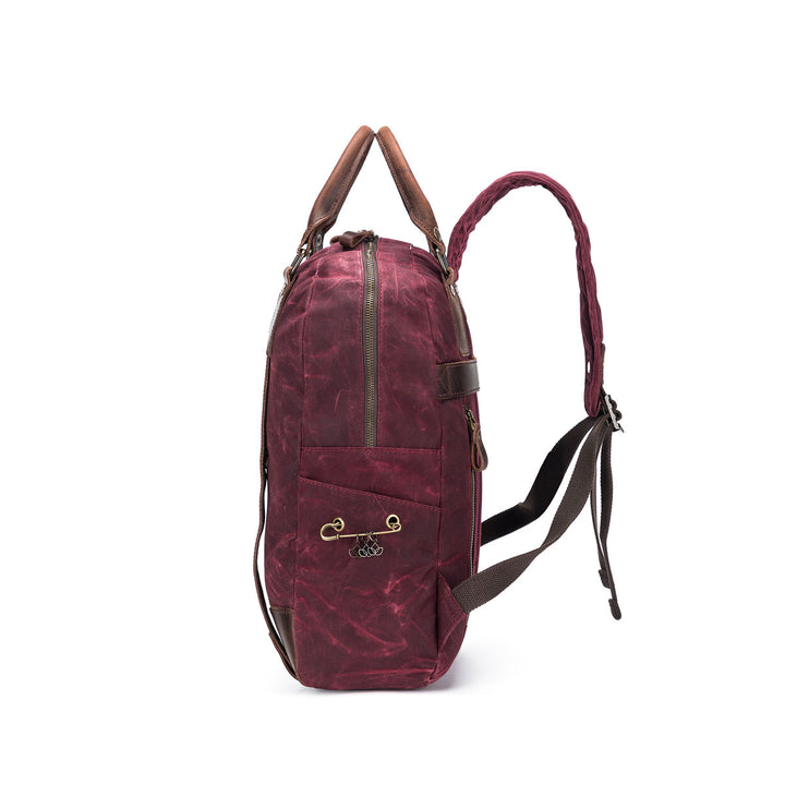 della Q Maker's Canvas Backpack - Blue - Extra Image