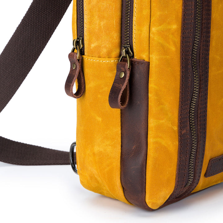 della Q Maker's Mini Messenger - Olive - Extra Image