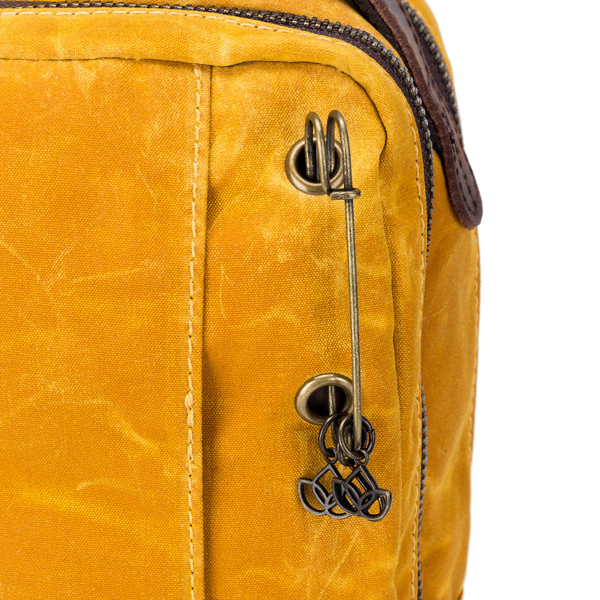 della Q Maker's Mini Messenger - Olive - Extra Image