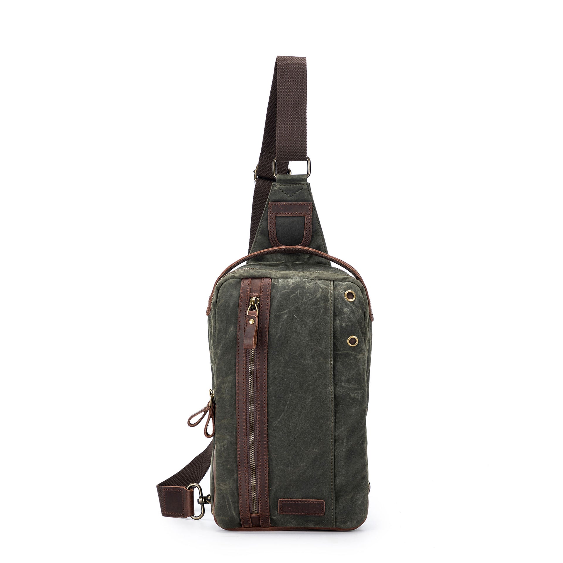 della Q Maker's Mini Messenger - Olive - Zoom Image
