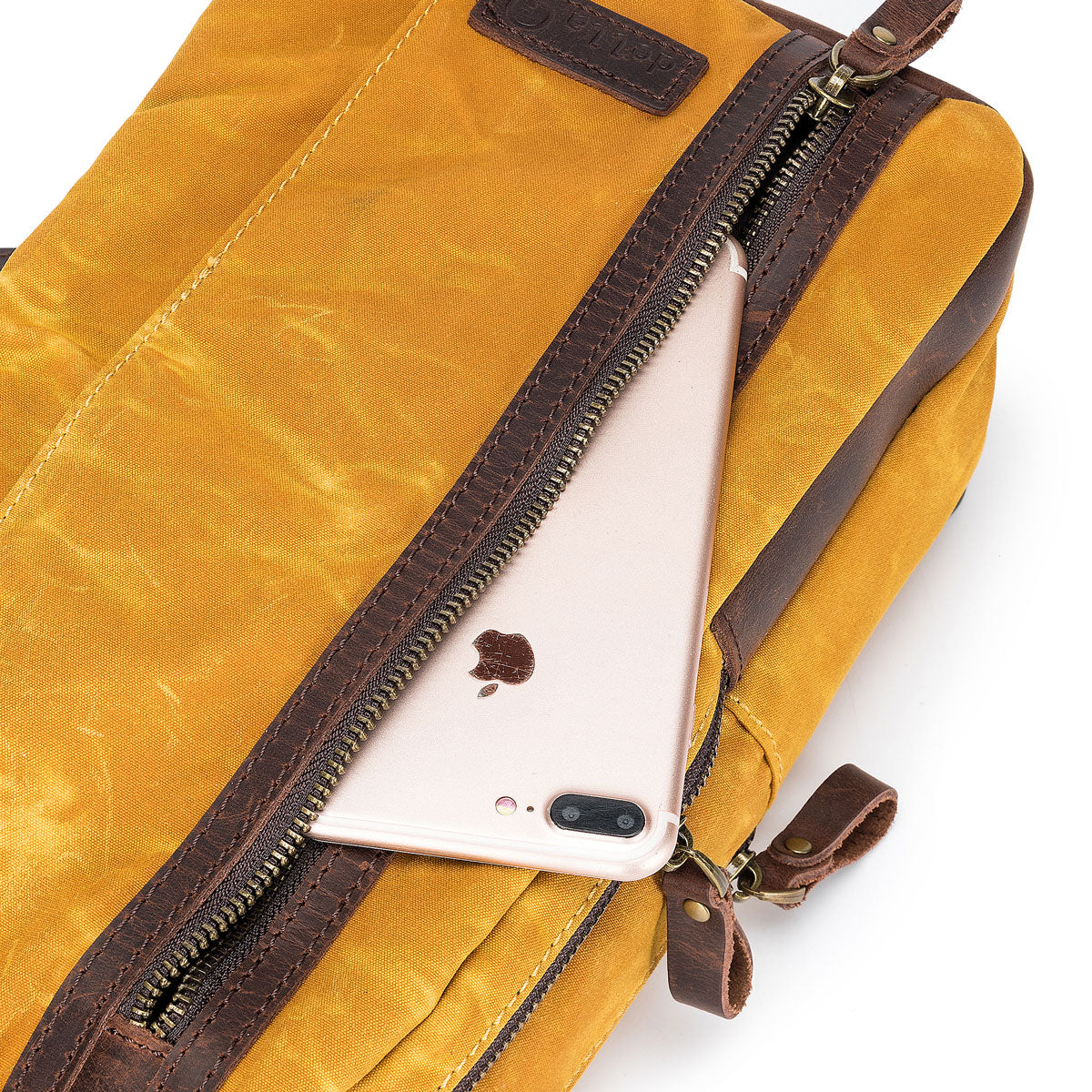 della Q Maker's Mini Messenger - Mustard - Extra Image
