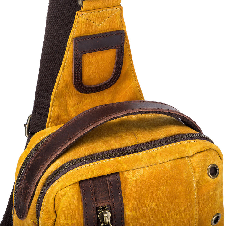 della Q Maker's Mini Messenger - Mustard - Extra Image
